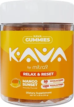 Mango Sunset kava gummies
